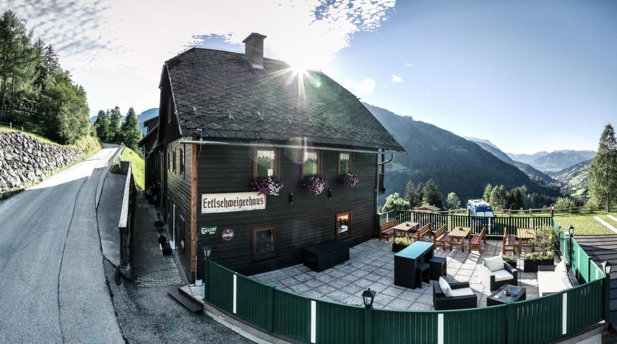 Ertlschweigerhaus Pension - Appartements - Zimmer Donnersbach 외부 사진